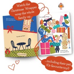 Personalised gift book with extra name options for friends and siblings