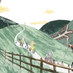 jodie-wonford-fox-riding-bike-scene