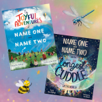 Joyful Adventures and THe Longest Cuddle personalised books