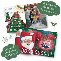 Whimsical story and festive illustrations – book gift for her or him