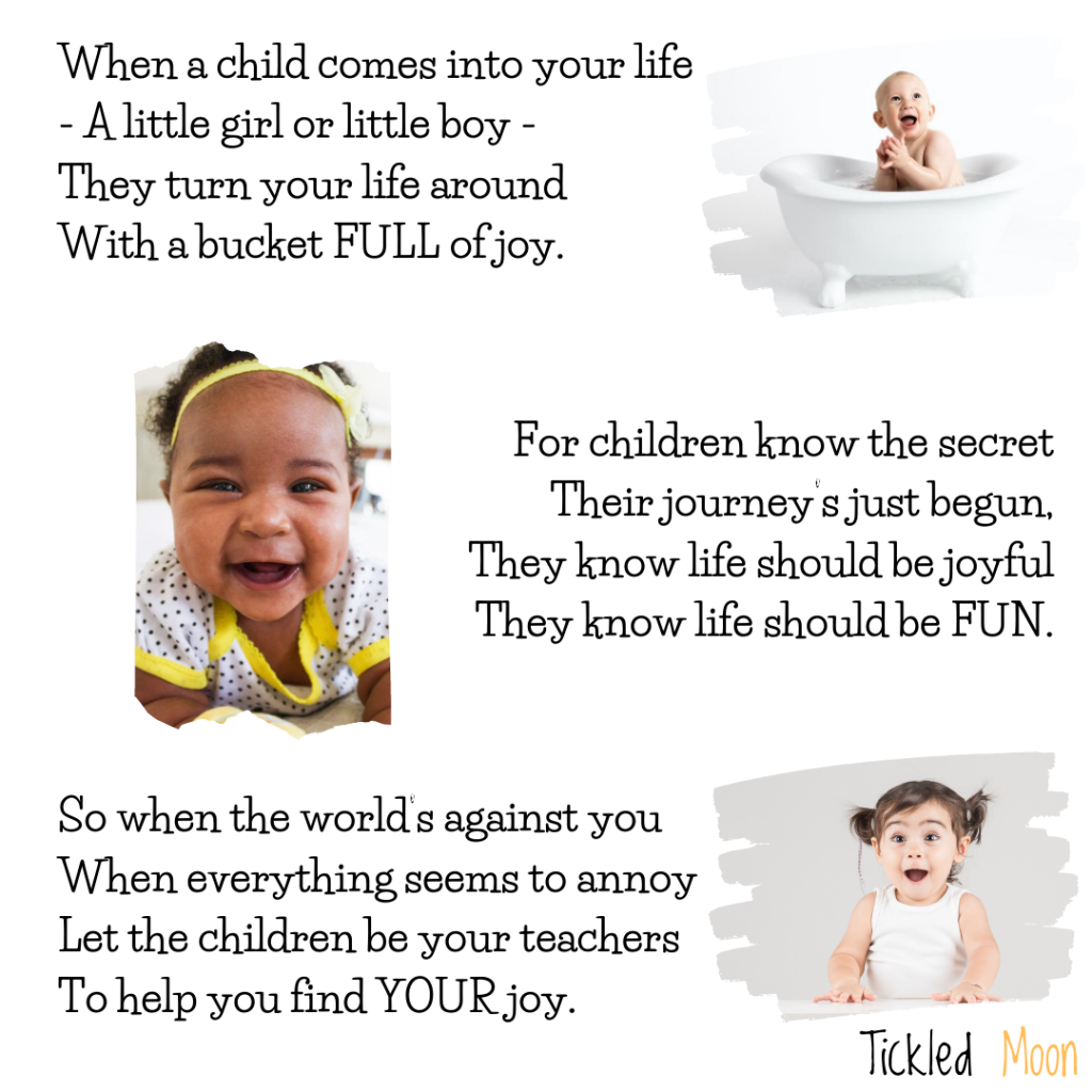 Peachy Poetry on the Joy of Children