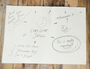 Core life skills handwritten description