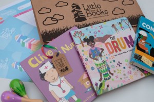 contents of Little Box of Books subscription