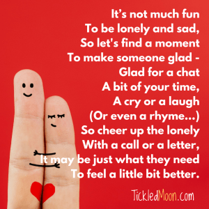 Cheer up the lonely poem