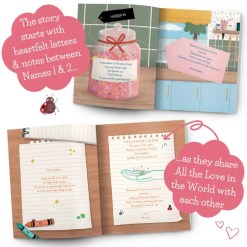 Letters exchanged between characters inside our personalised children's book