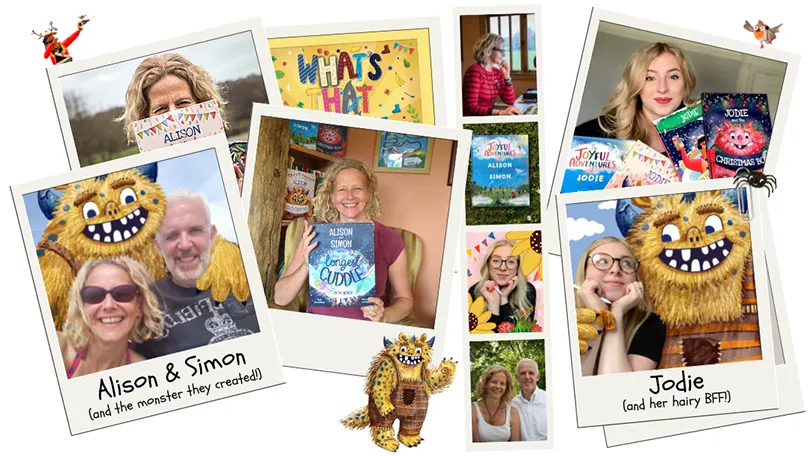 Tickled Moon about us banner